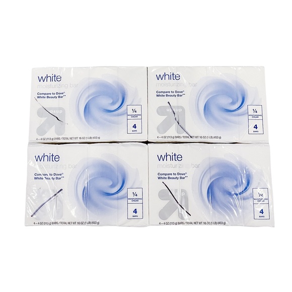 UP & UP WHITE MOISTURIZING BAR (16 BARS IN TOTAL) - NEW/SEALED - Picture 2 of 2